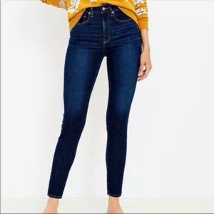 Loft High Waist Skinny Jeans